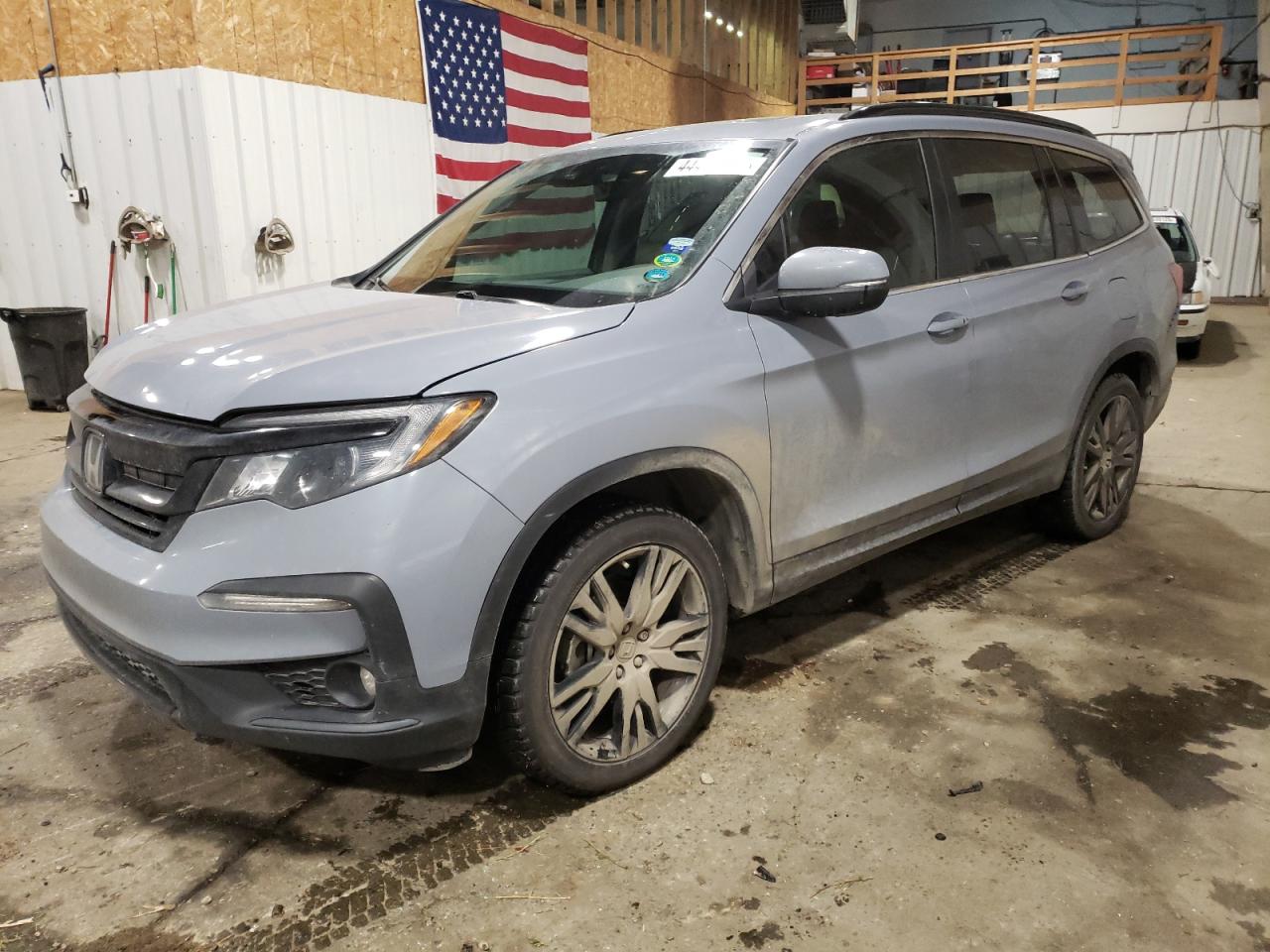 2022 HONDA PILOT SE VIN:5FNYF6H26NB026797