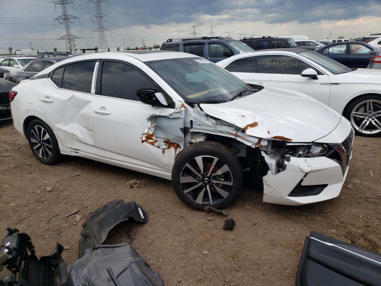 2023 NISSAN SENTRA SV VIN:3N1AB8CV4PY275488