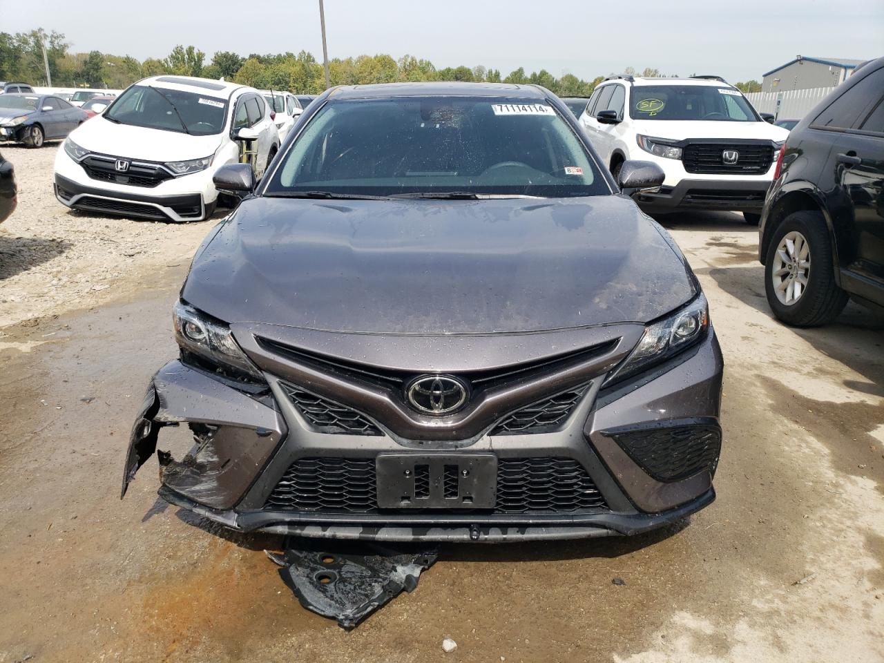 2022 TOYOTA CAMRY SE VIN:4T1G11AK4NU707941