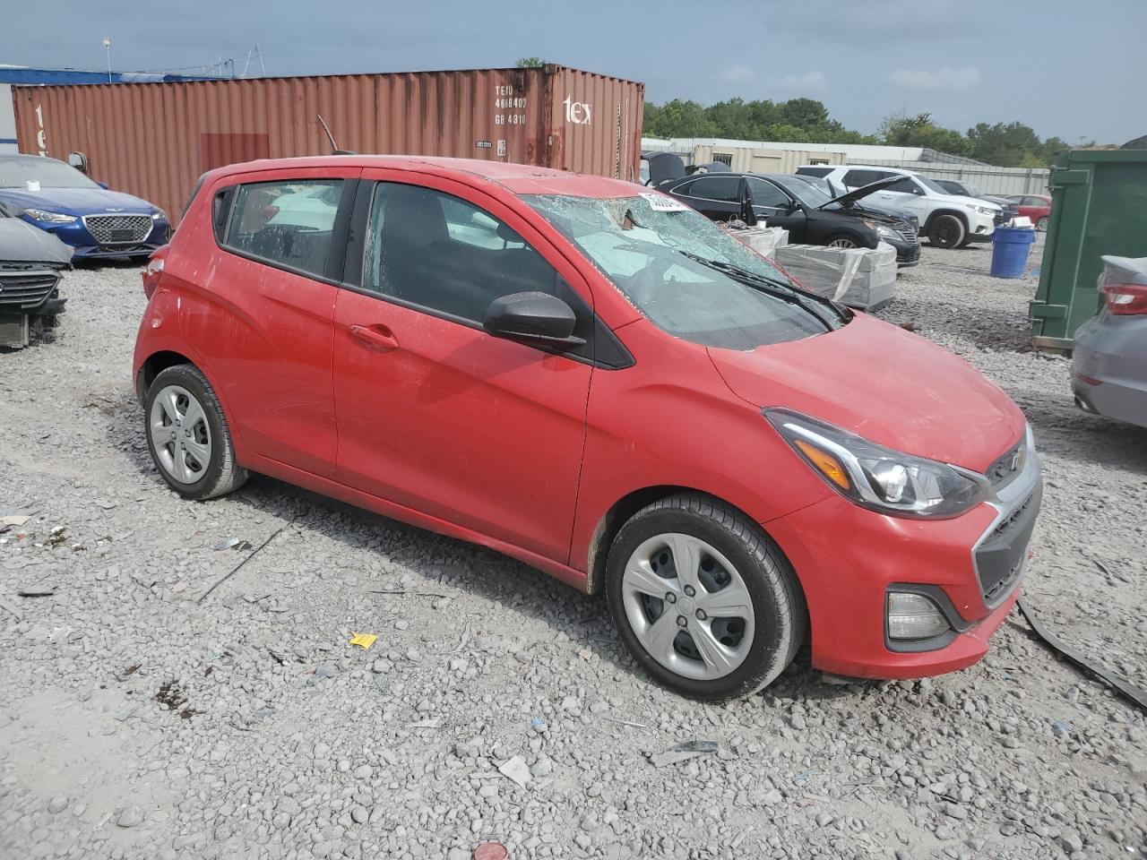 2022 CHEVROLET SPARK LS VIN:KL8CB6SA2NC026288