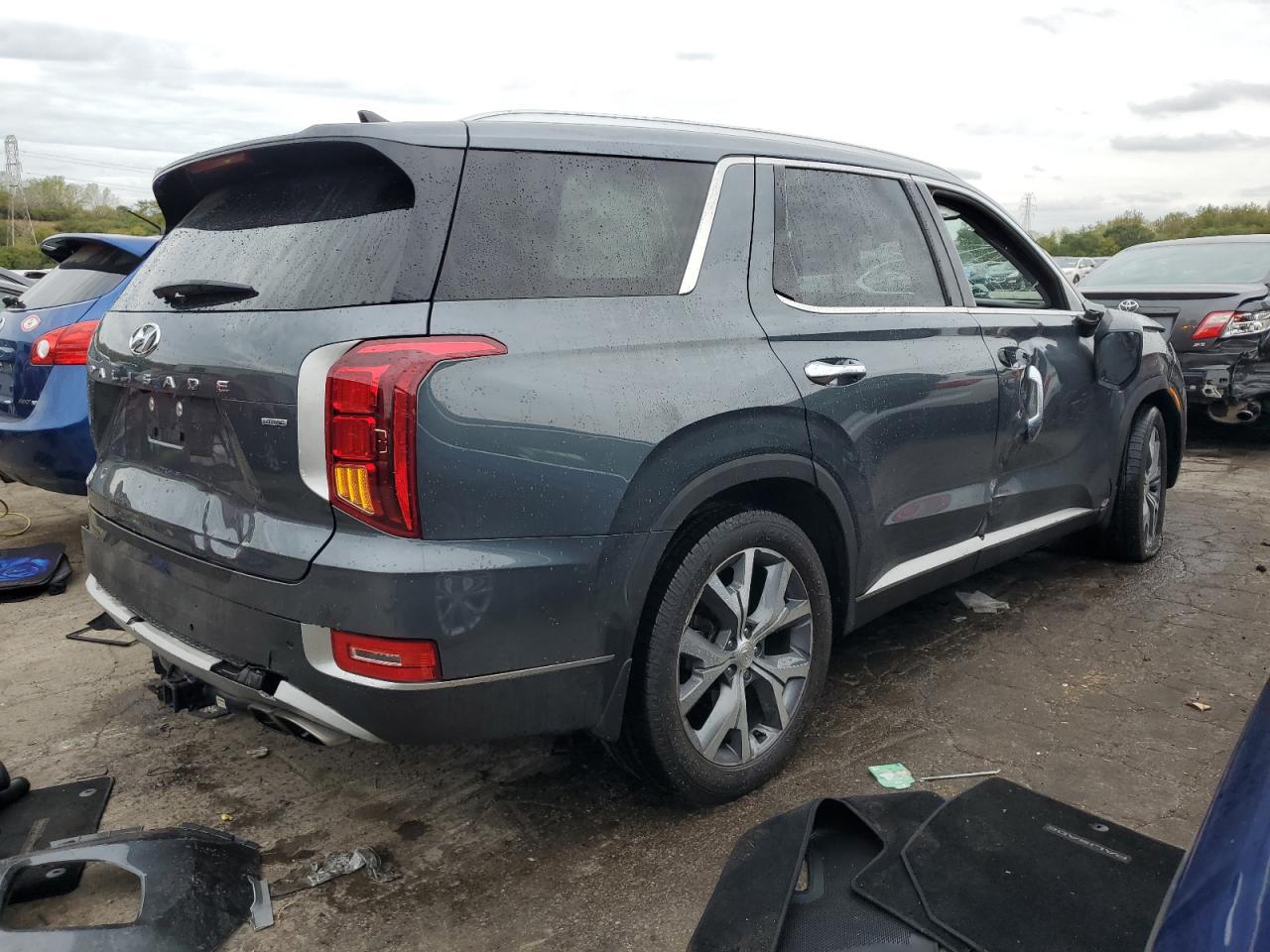 2022 HYUNDAI PALISADE SEL VIN:KM8R4DHE7NU344732