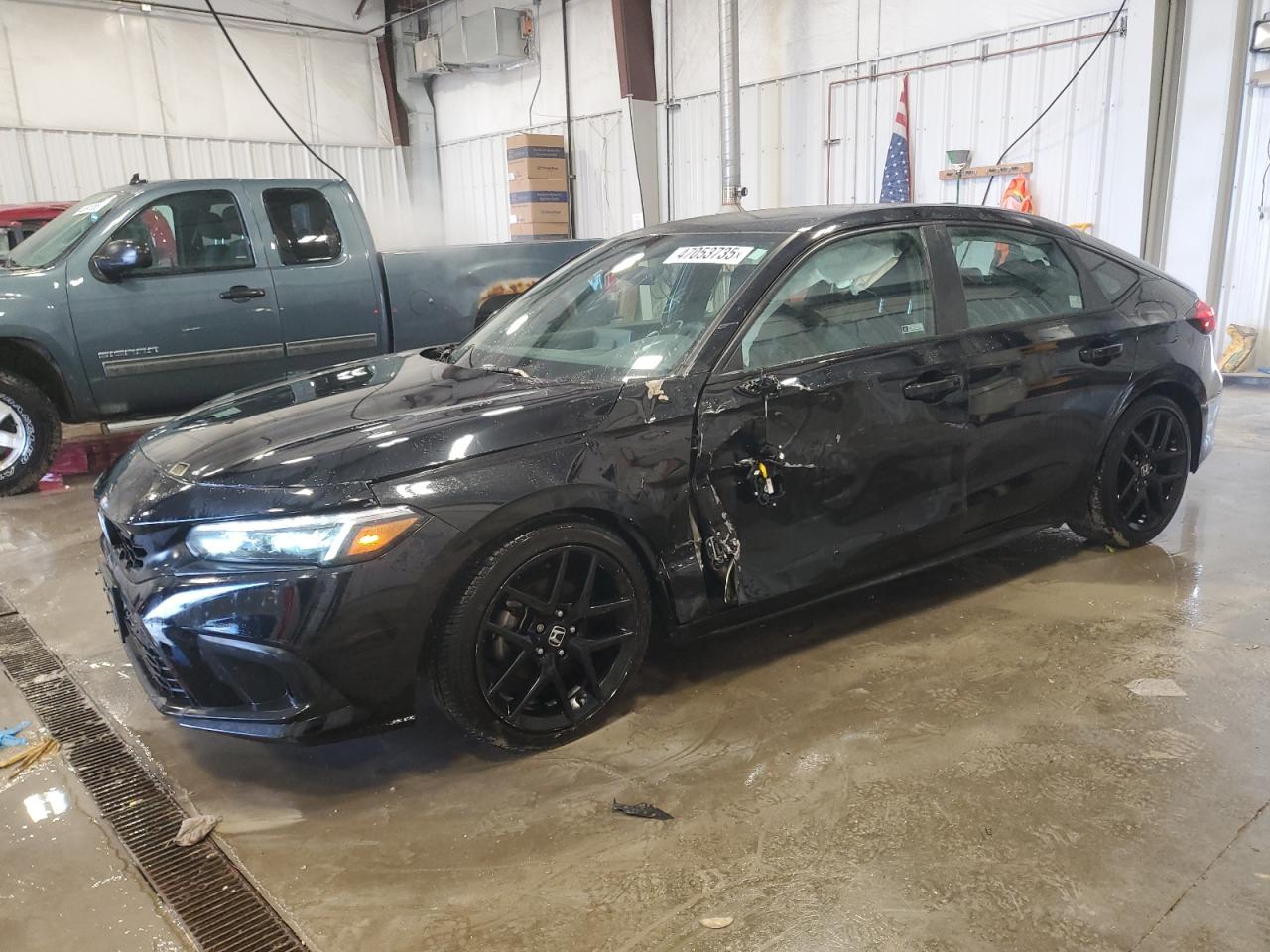 2022 HONDA CIVIC SPORT VIN:19XFL2G83NE000923