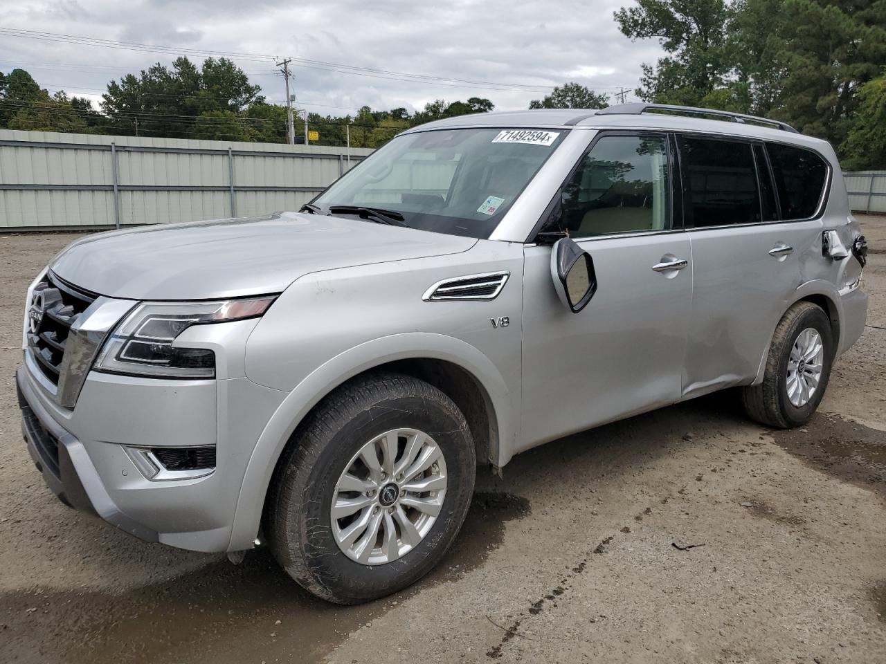 2022 NISSAN ARMADA S VIN:JN8AY2AD4N9675223