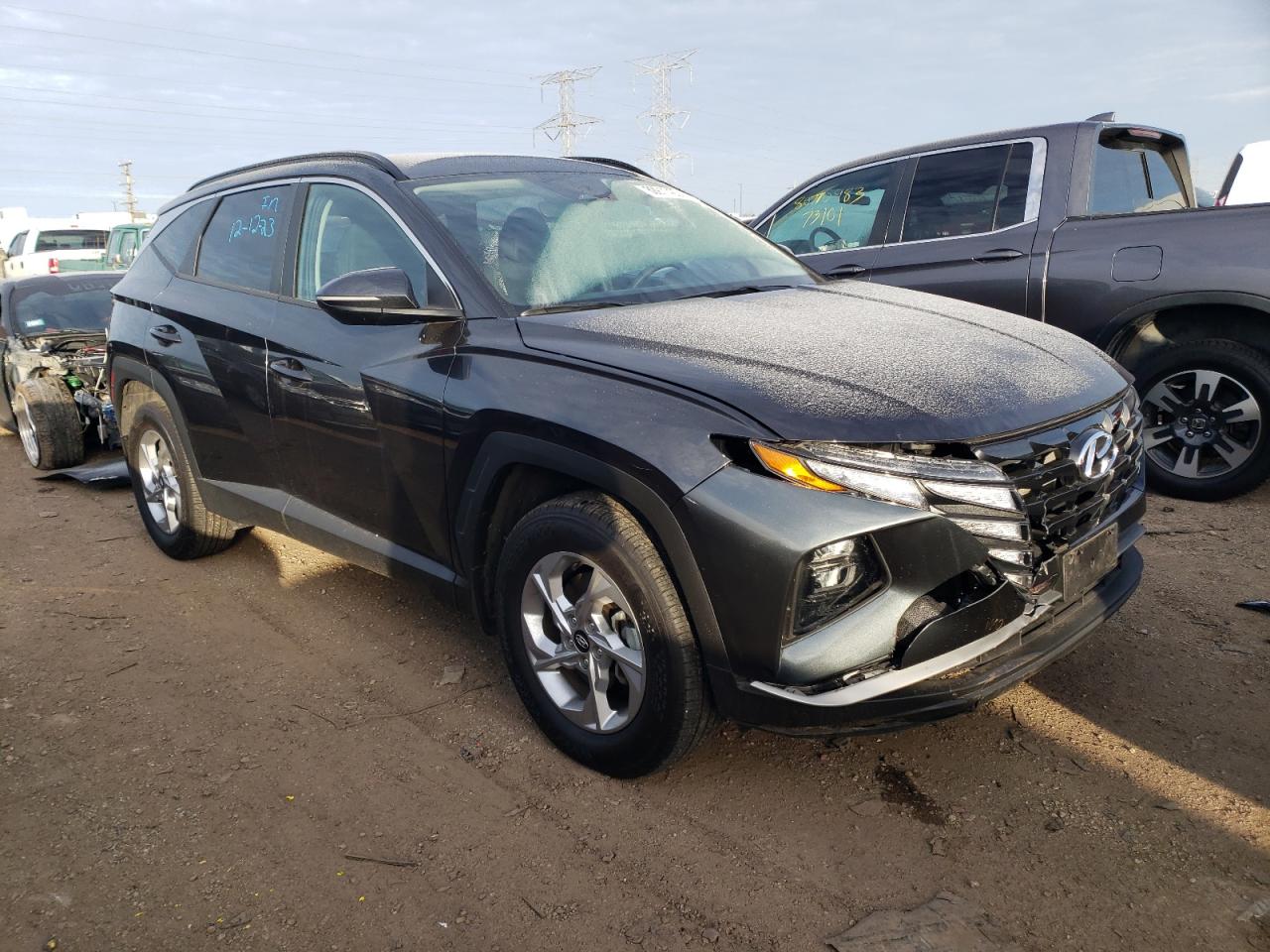 2022 HYUNDAI TUCSON SEL VIN:5NMJBCAEXNH156578