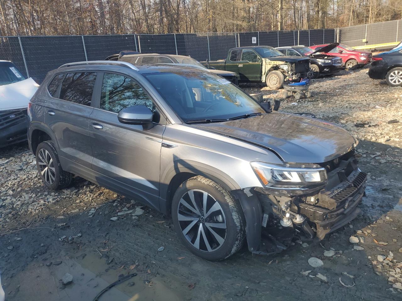 2022 VOLKSWAGEN TAOS SE VIN:3VVTX7B22NM071321