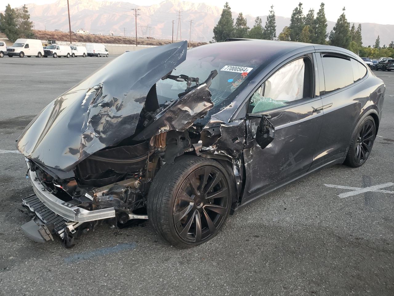 2023 TESLA MODEL X  VIN:7SAXCBE55PF381834