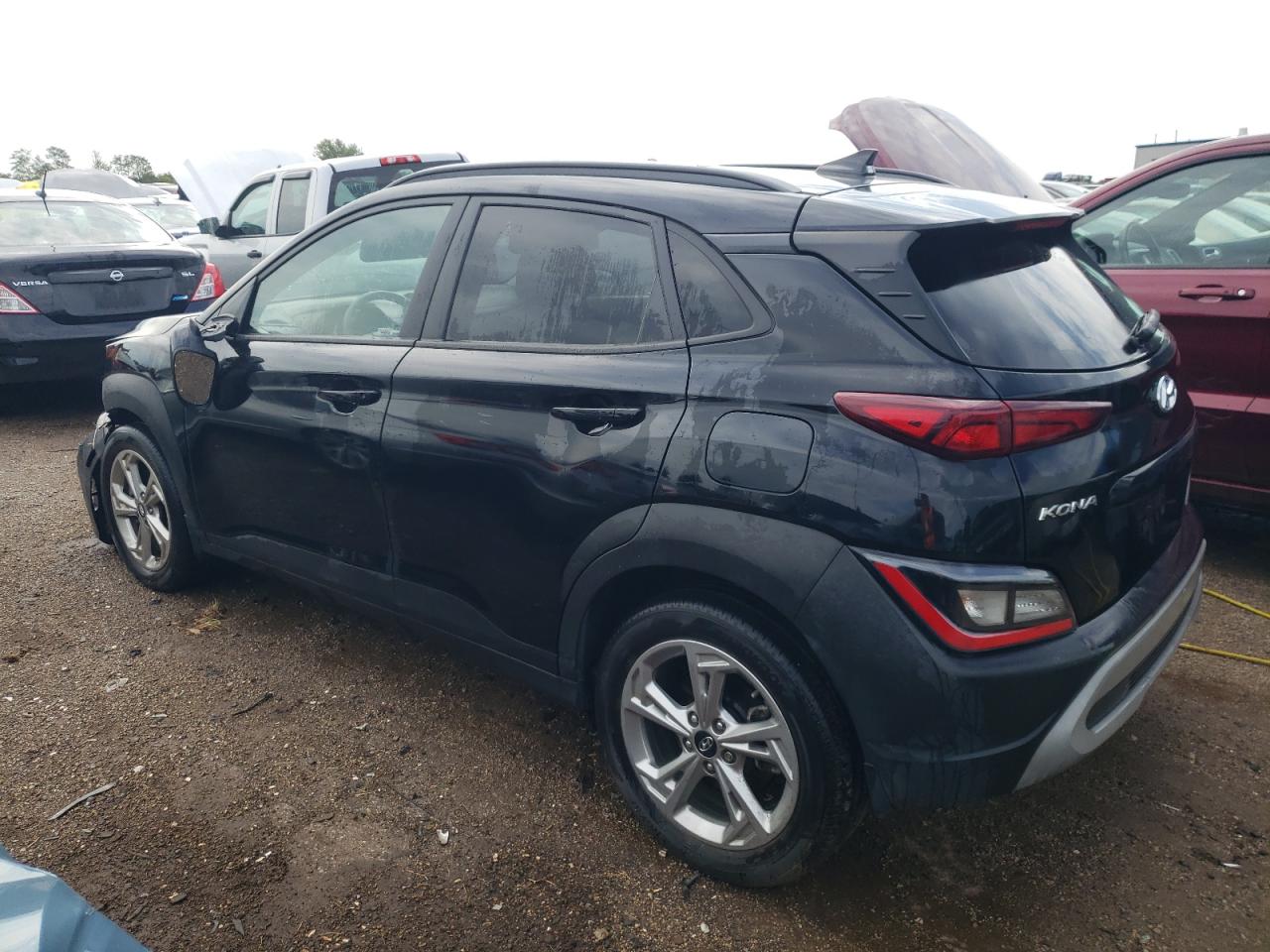 2022 HYUNDAI KONA SEL VIN:KM8K6CAB9NU830349