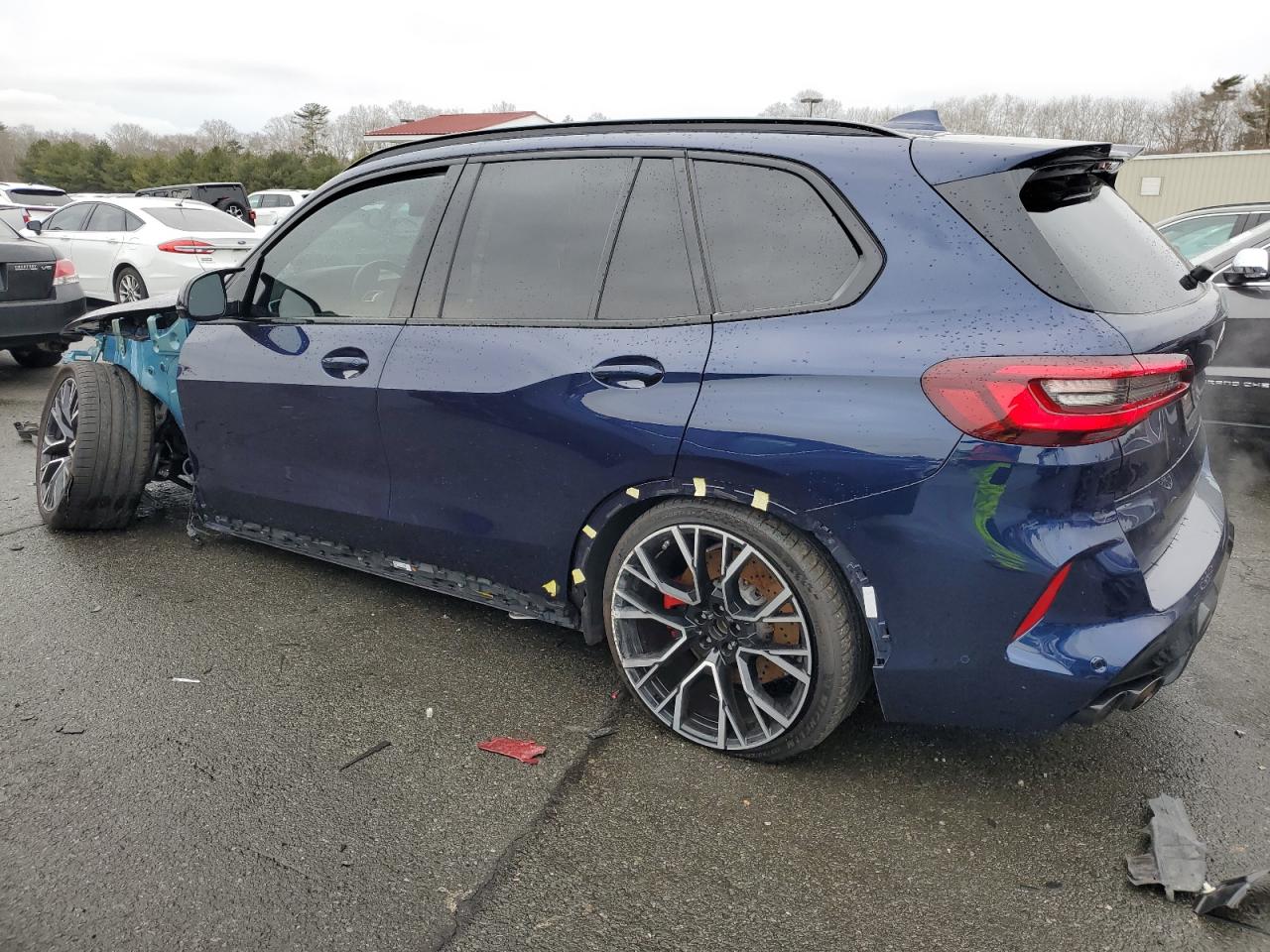 2022 BMW X5 M VIN:5YMJU0C02N9M84431