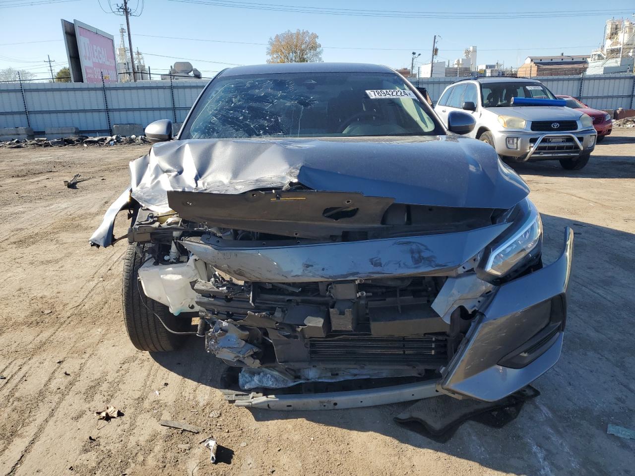 2023 NISSAN SENTRA S VIN:3N1AB8BV2PY321630