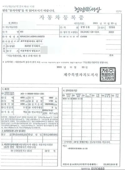 2021 Kia K5 VIN: