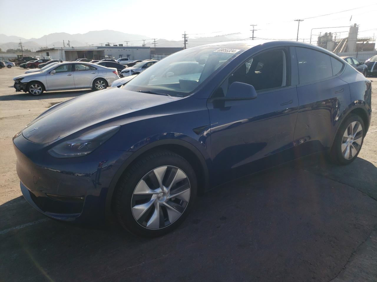 2024 TESLA MODEL Y VIN:7SAYGDEE5RA250388