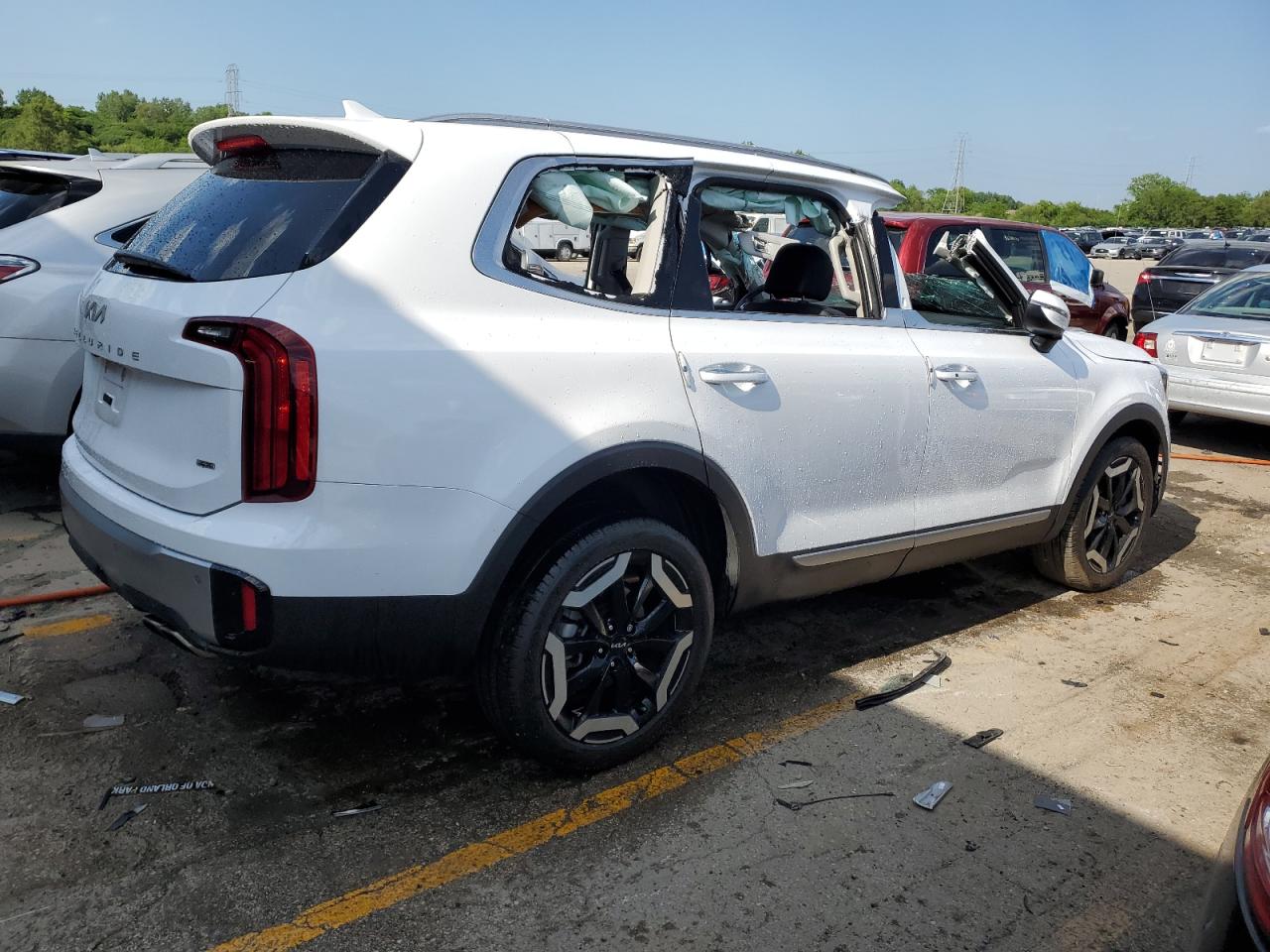 2023 KIA TELLURIDE S VIN:5XYP6DGC4PG365371