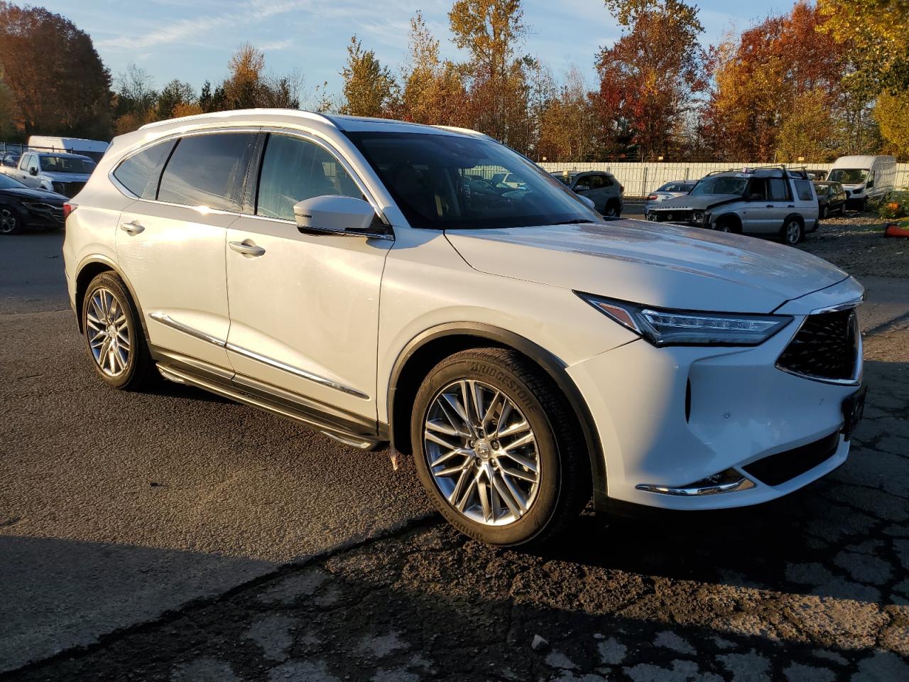 2022 ACURA MDX ADVANCE VIN:5J8YE1H87NL022993