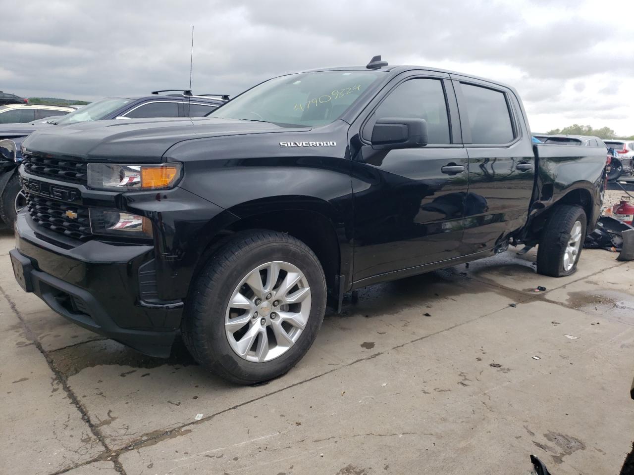 2022 CHEVROLET SILVERADO LTD C1500 CUSTOM VIN:1GCPWBEK7NZ236179