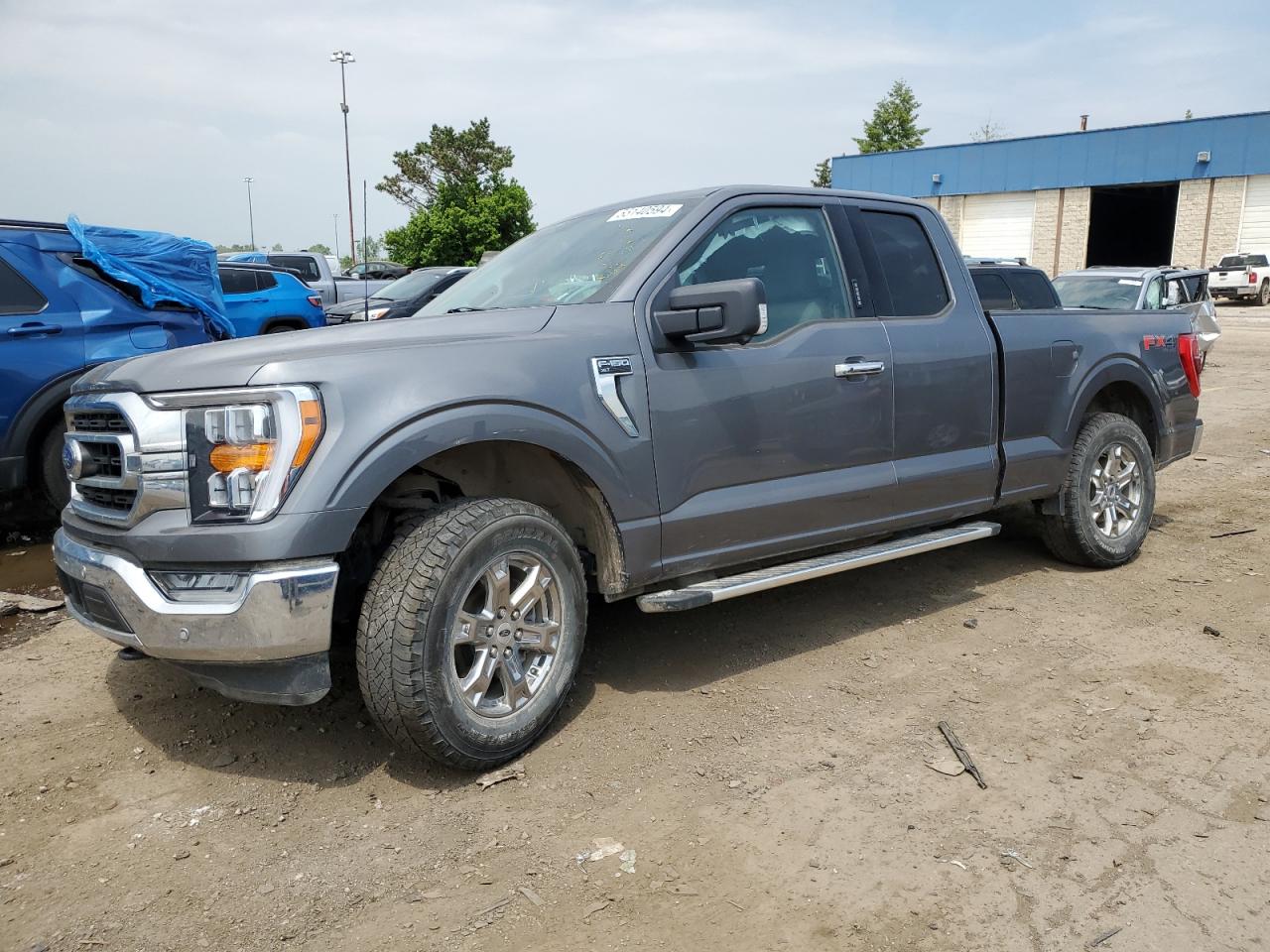 2022 FORD F150 SUPER CAB VIN:1FTFX1E89NKD90537