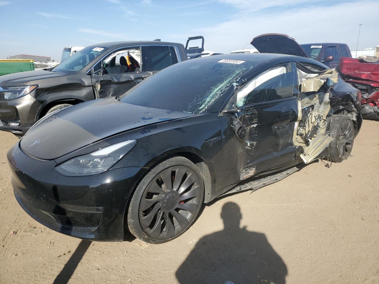 2022 TESLA MODEL 3  VIN:5YJ3E1EC8NF106860