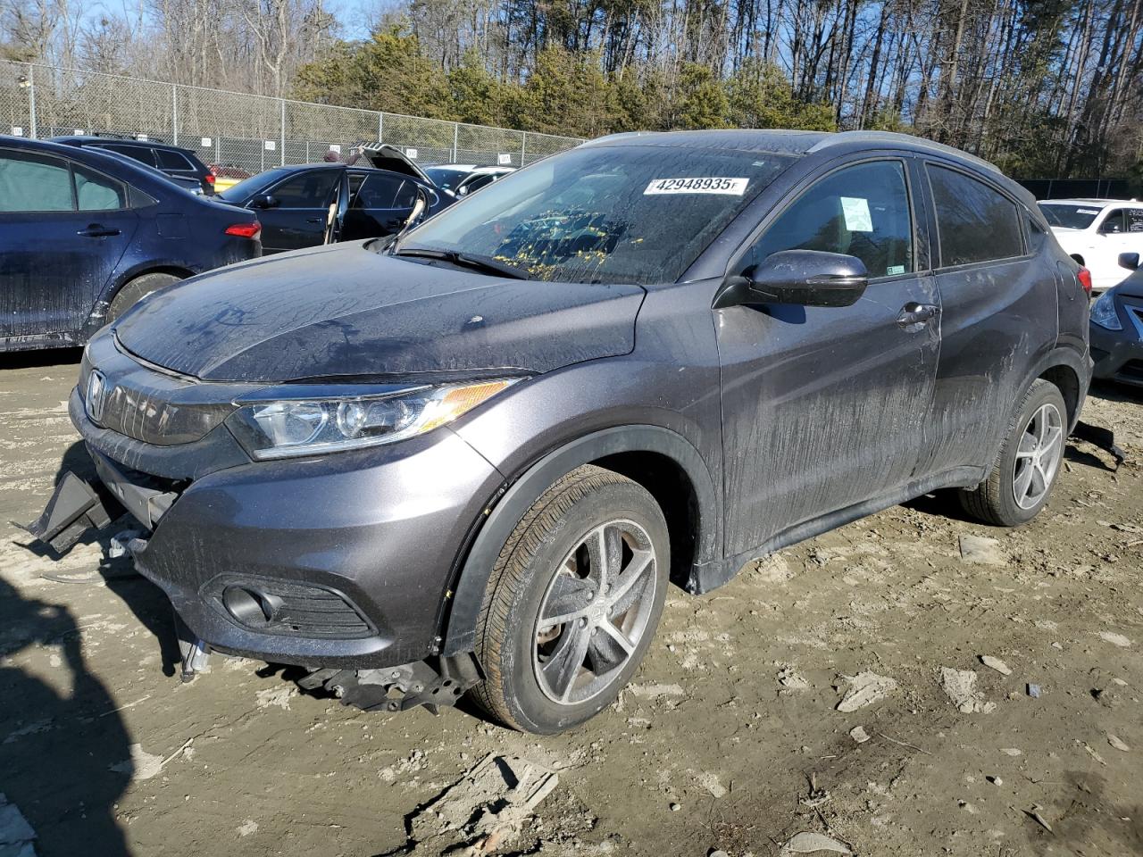 2022 HONDA HR-V EX VIN:3CZRU6H52NM716217