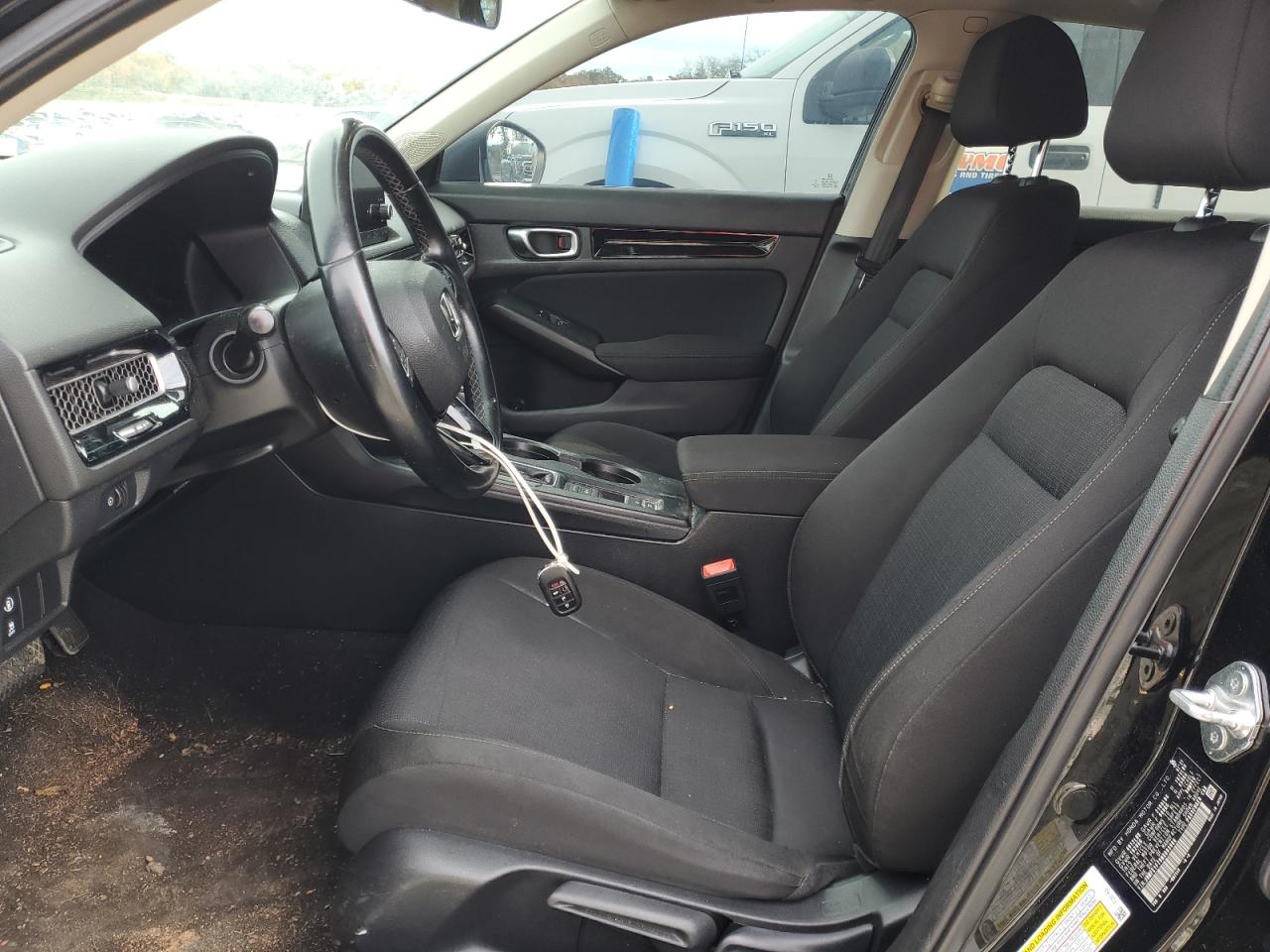 2022 HONDA CIVIC EX VIN:JHMFE1F79NX003966