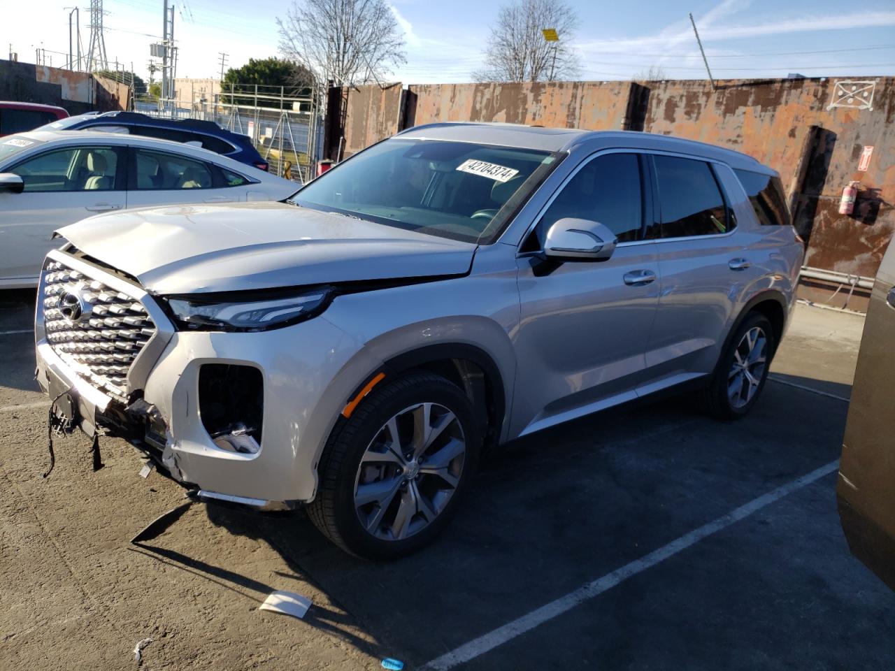 2022 HYUNDAI PALISADE SEL VIN:KM8R44HE4NU454766