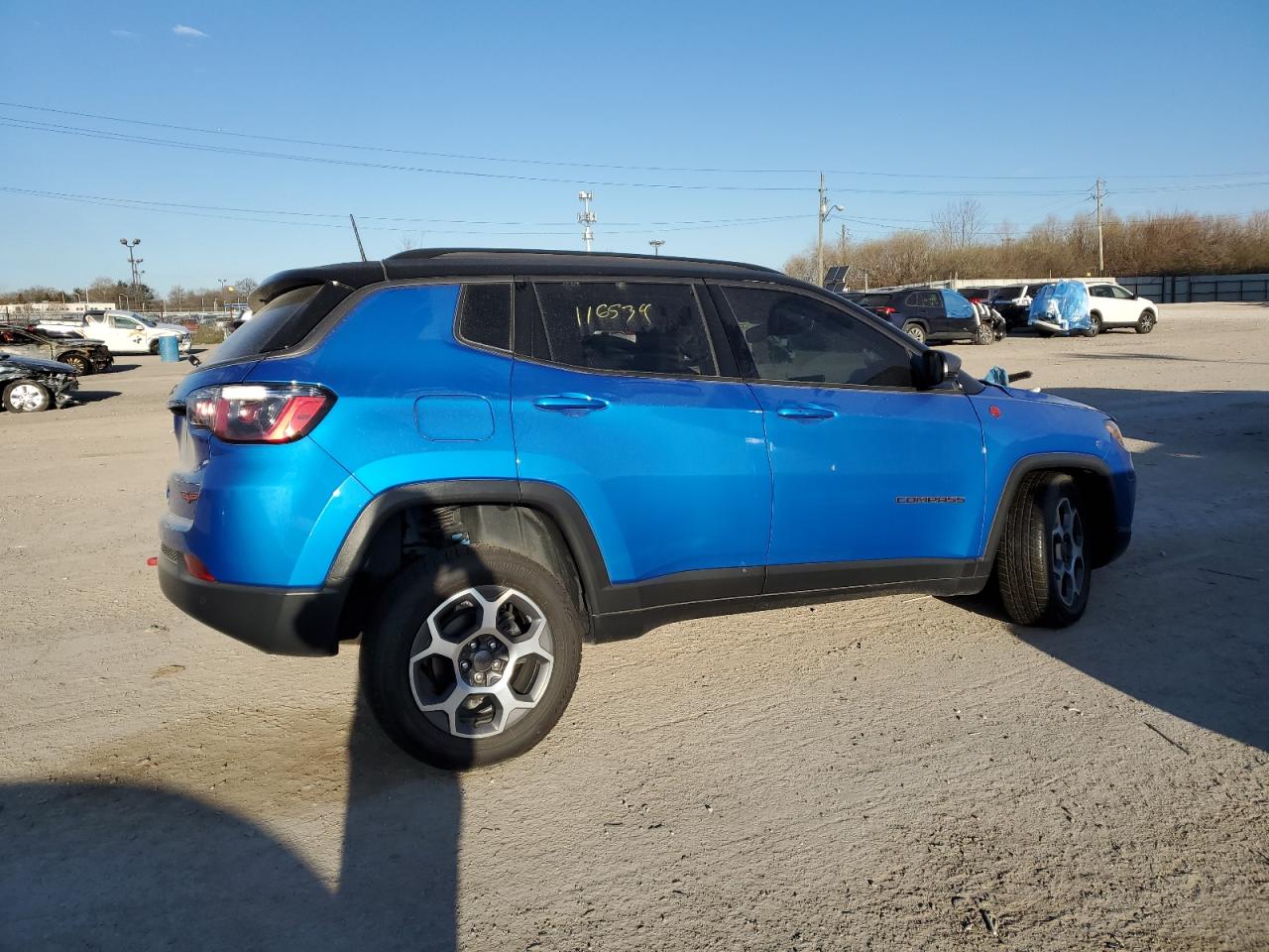 2022 JEEP COMPASS TRAILHAWK VIN:3C4NJDDB1NT116534