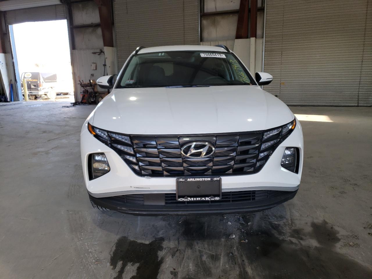 2022 HYUNDAI TUCSON SEL VIN:5NMJBCAE2NH159524