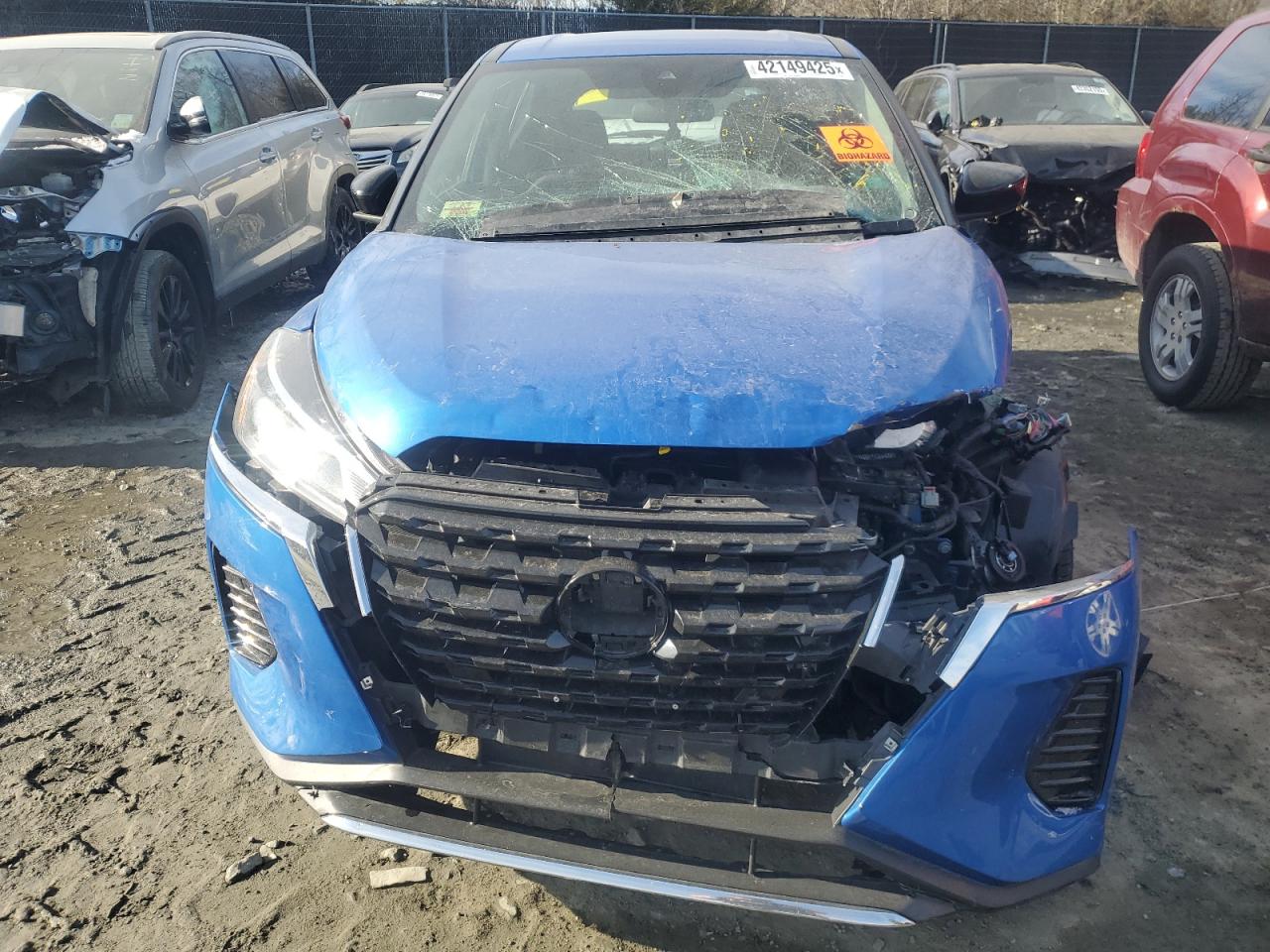 2022 NISSAN KICKS S VIN:3N1CP5BV5NL510033