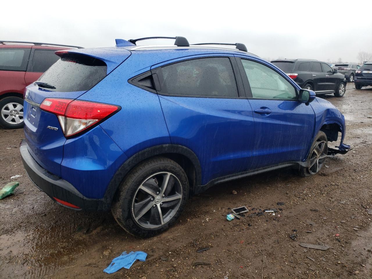2022 HONDA HR-V EX VIN:3CZRU6H53NM742972