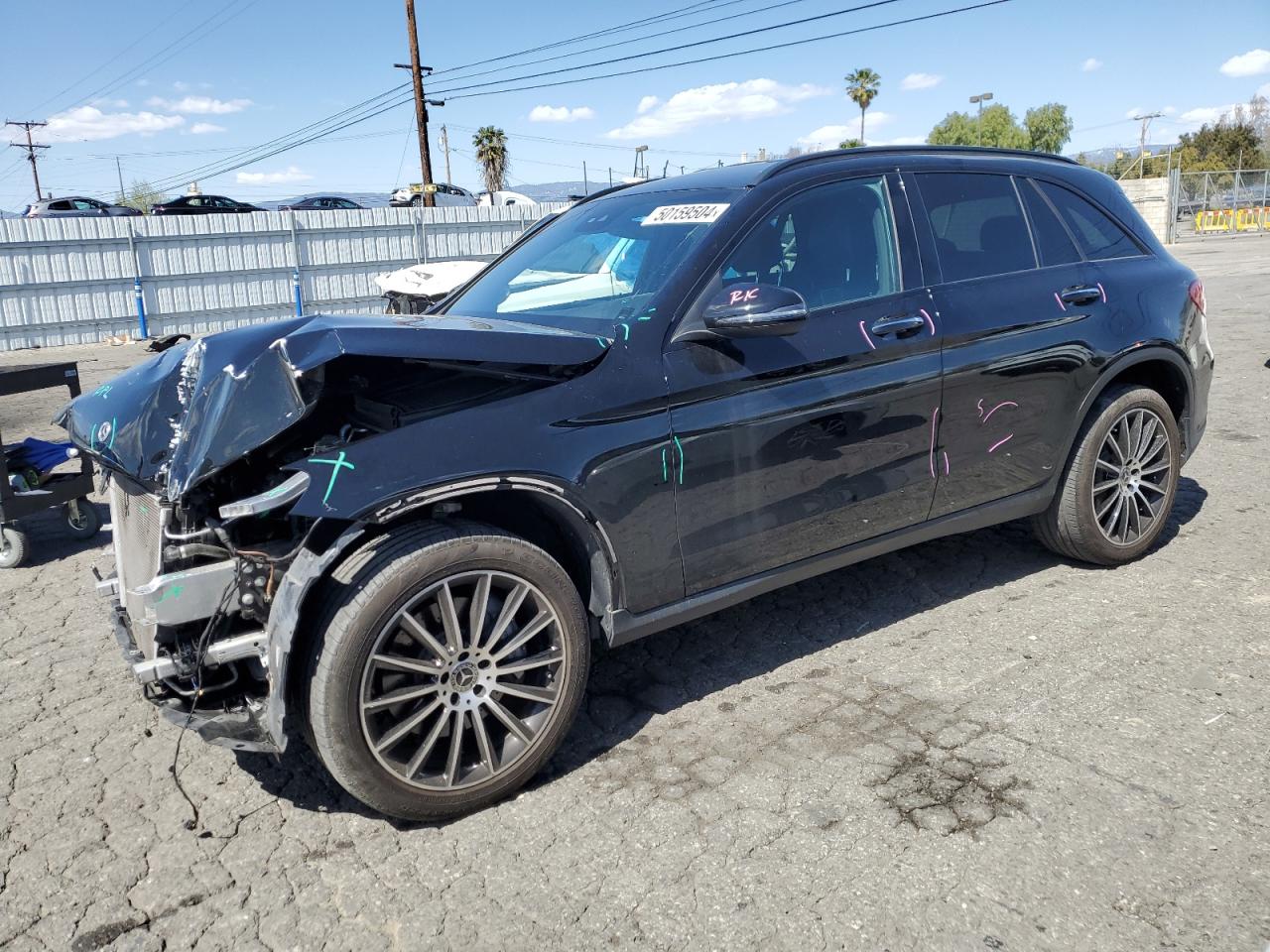 2022 MERCEDES-BENZ GLC 300 VIN:W1N0G8DB2NG070564