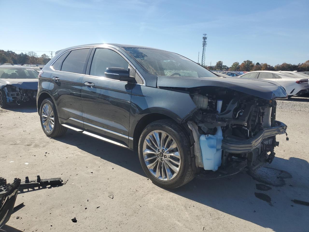 2022 FORD EDGE TITANIUM VIN:2FMPK4K91NBA67428