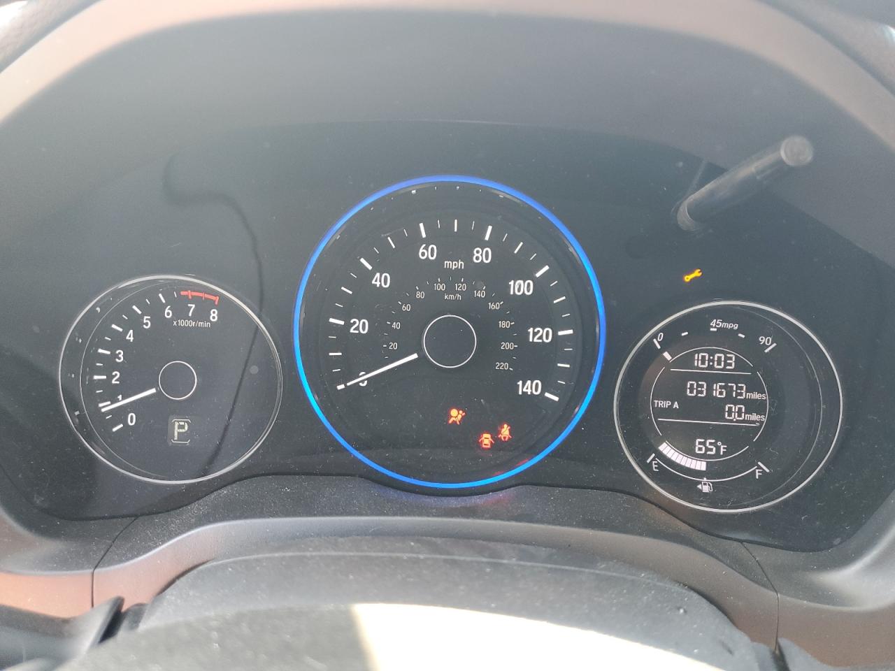2022 HONDA HR-V SPORT VIN:3CZRU5H15NM712878