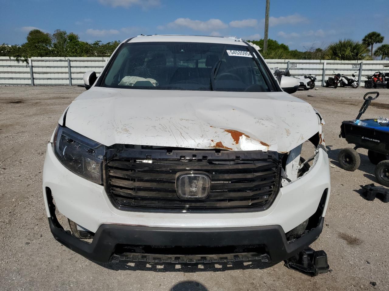 2023 HONDA RIDGELINE RTL VIN:5FPYK3F51PB018186