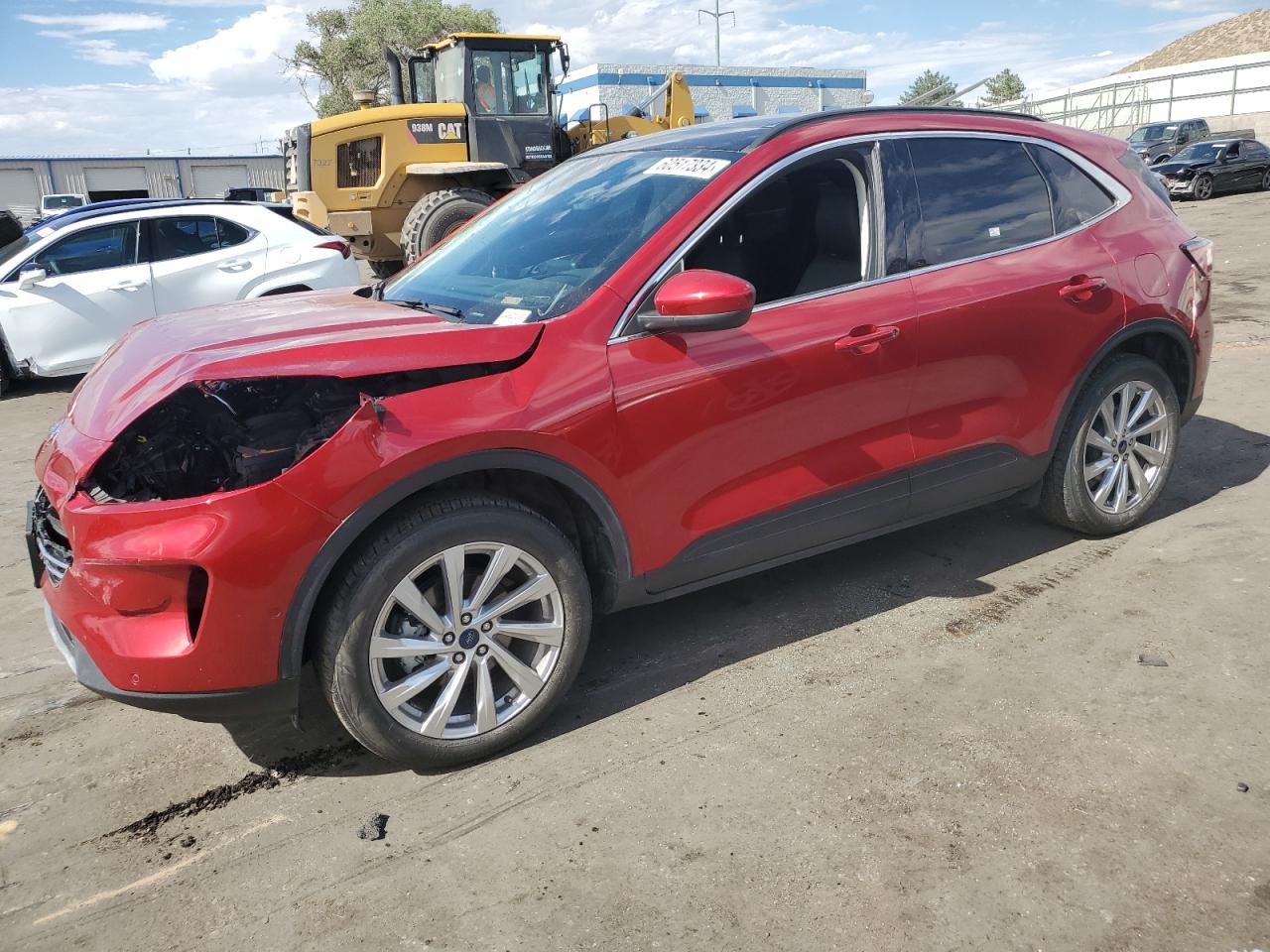 2022 FORD ESCAPE TITANIUM VIN:1FMCU9J90NUA14009