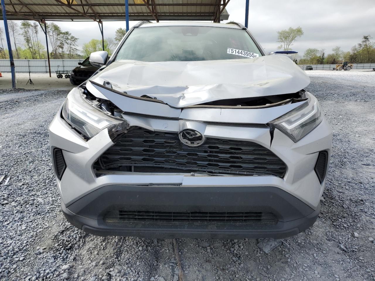 2022 TOYOTA RAV4 XLE VIN:2T3W1RFV9NC190755
