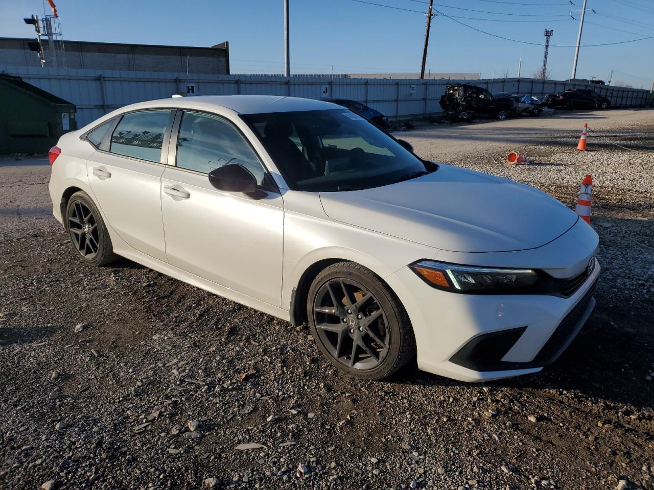 2022 HONDA CIVIC SPORT VIN:2HGFE2F58NH552442