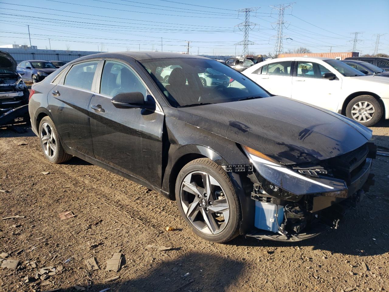 2022 HYUNDAI ELANTRA LIMITED VIN:5NPLP4AG9NH077147