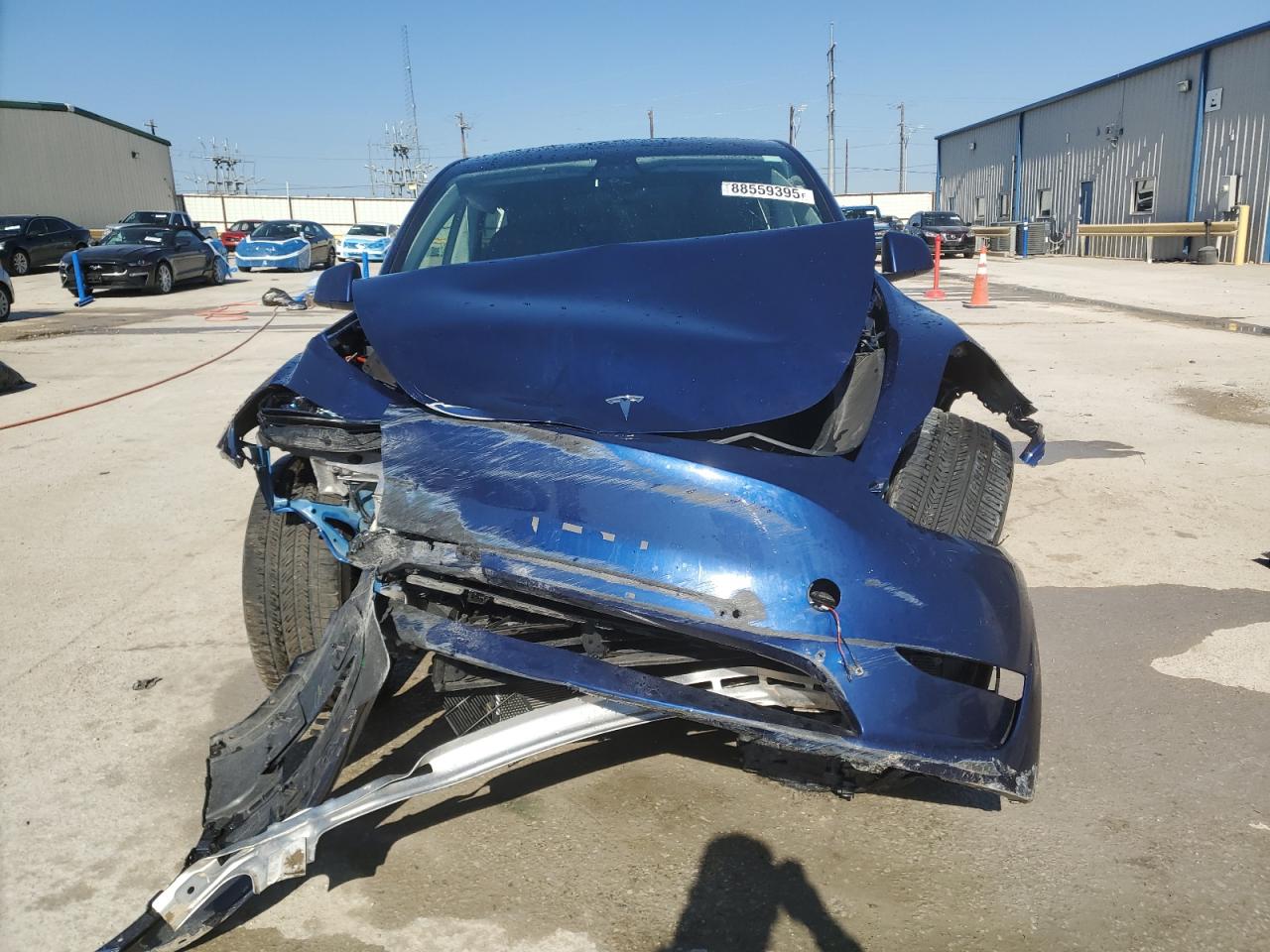 2022 TESLA MODEL Y  VIN:7SAYGDEF2NF388086