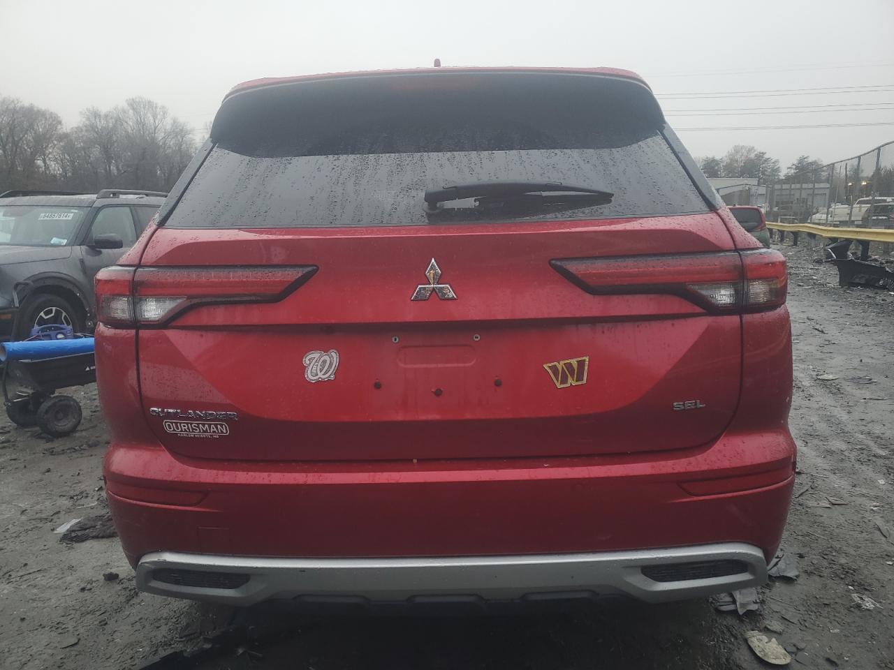 2022 MITSUBISHI OUTLANDER SEL VIN:JA4J3VA80NZ008299