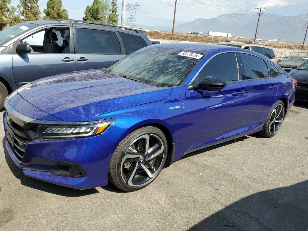 2022 HONDA ACCORD HYBRID SPORT VIN:1HGCV3F26NA046797