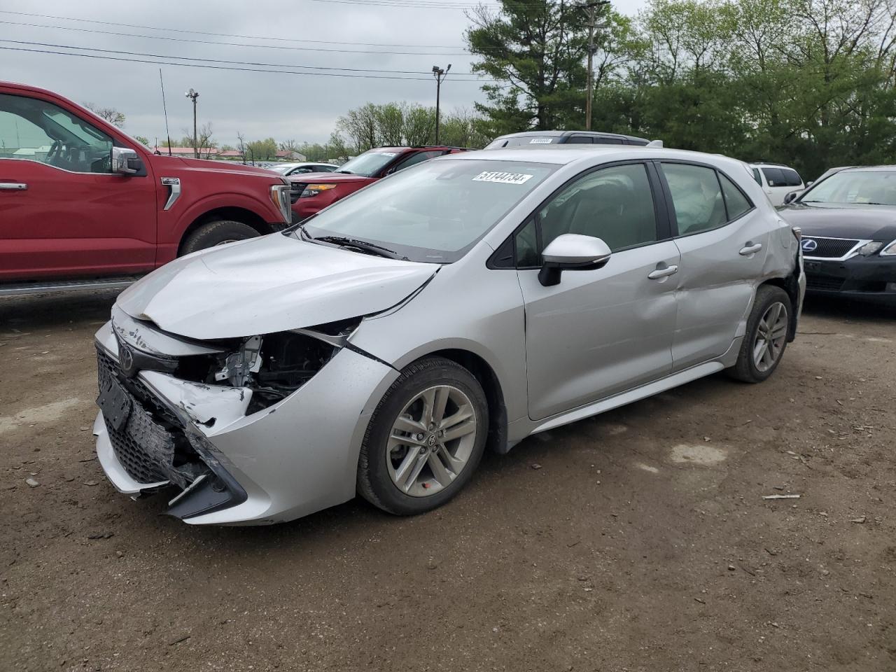 2022 TOYOTA COROLLA SE VIN:JTND4MBE2N3181092
