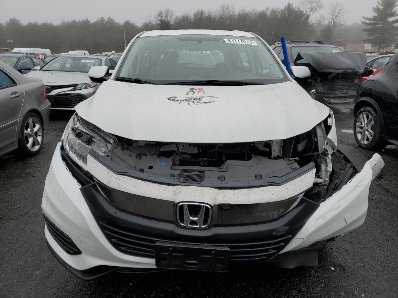 2022 HONDA HR-V LX VIN:3CZRU6H36NM724223