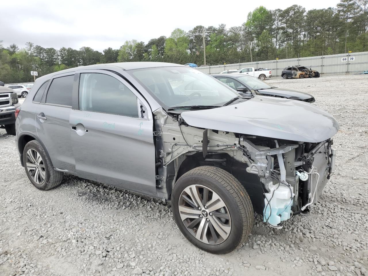 2022 MITSUBISHI OUTLANDER SPORT ES VIN:JA4APUAU4NU019072