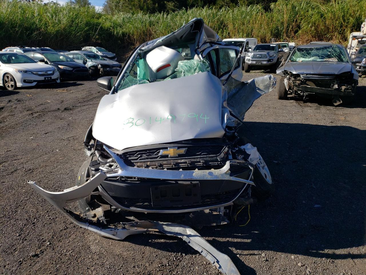 2022 CHEVROLET SPARK LS VIN:KL8CB6SAXNC035157