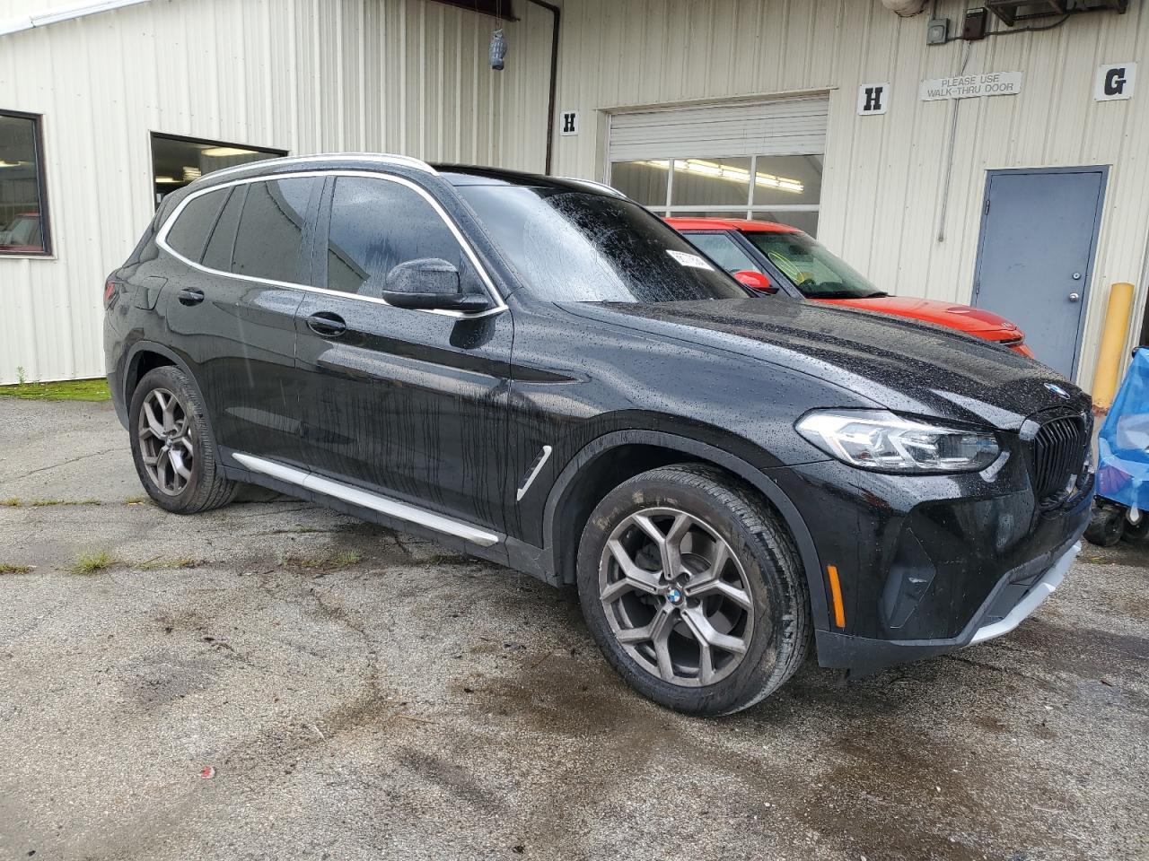 2022 BMW X3 XDRIVE30I VIN:5UX53DP02N9K62968