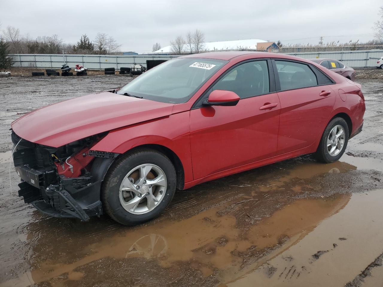 2022 HYUNDAI ELANTRA SE VIN:KMHLL4AG0NU335276