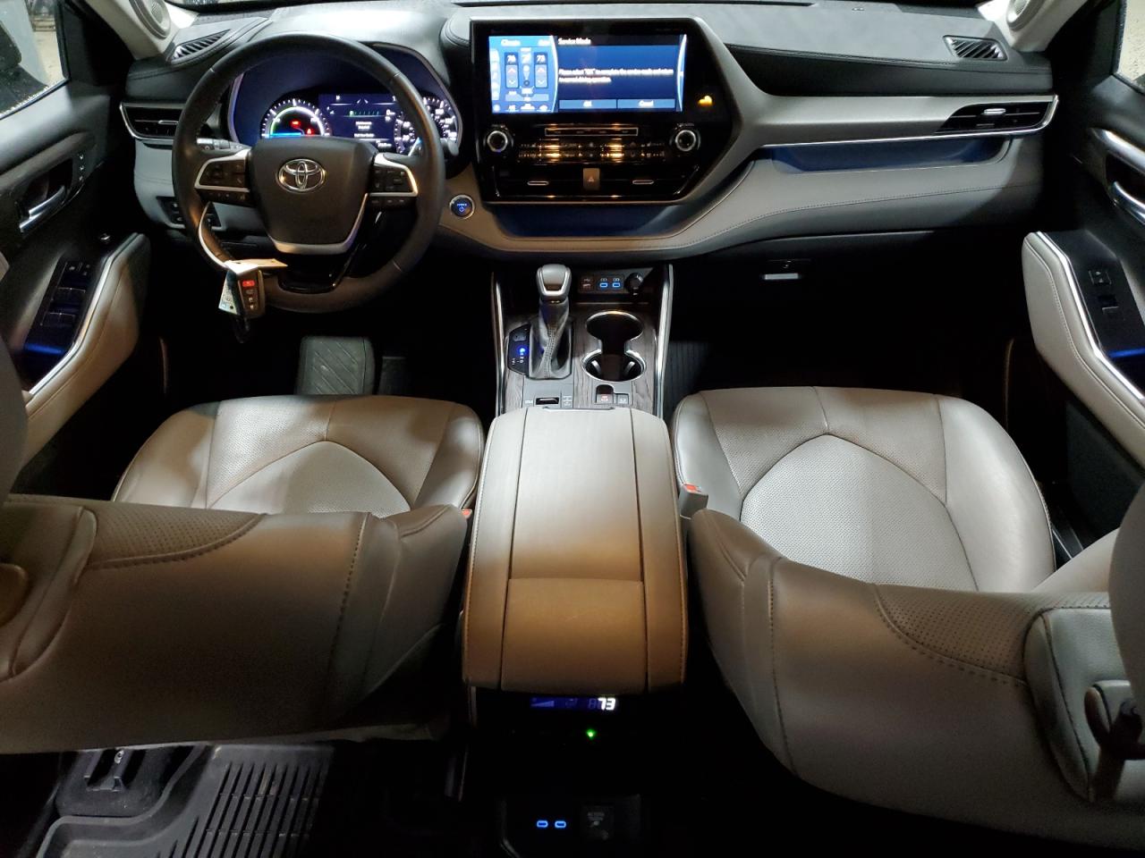 2022 TOYOTA HIGHLANDER HYBRID LIMITED VIN:5TDXBRCHXNS549756