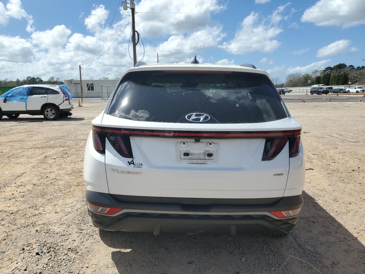 2022 HYUNDAI TUCSON SEL VIN:5NMJBCAE3NH025816