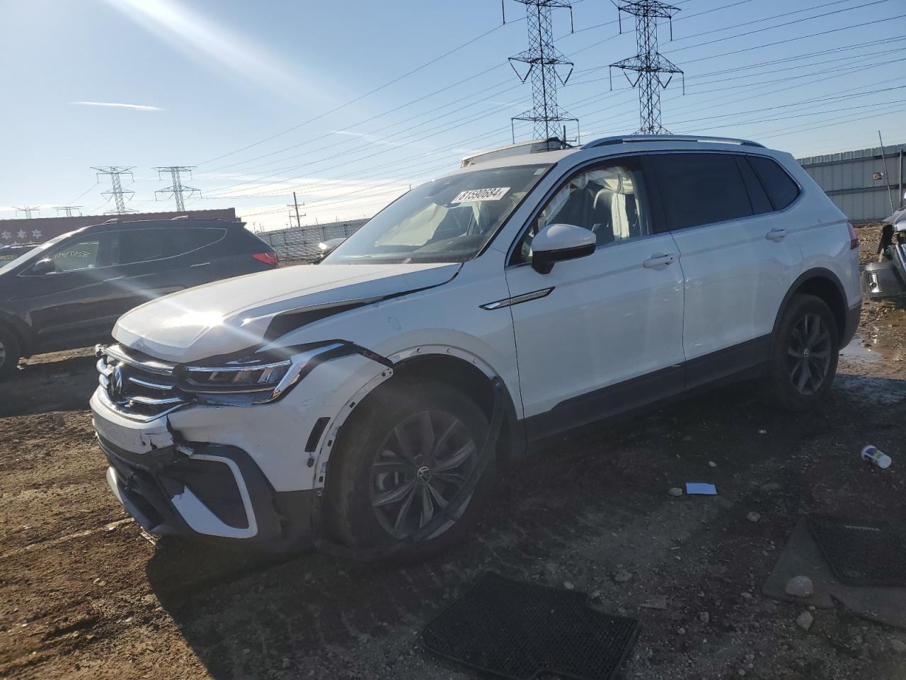 2022 VOLKSWAGEN TIGUAN SE VIN:3VV2B7AX0NM138831