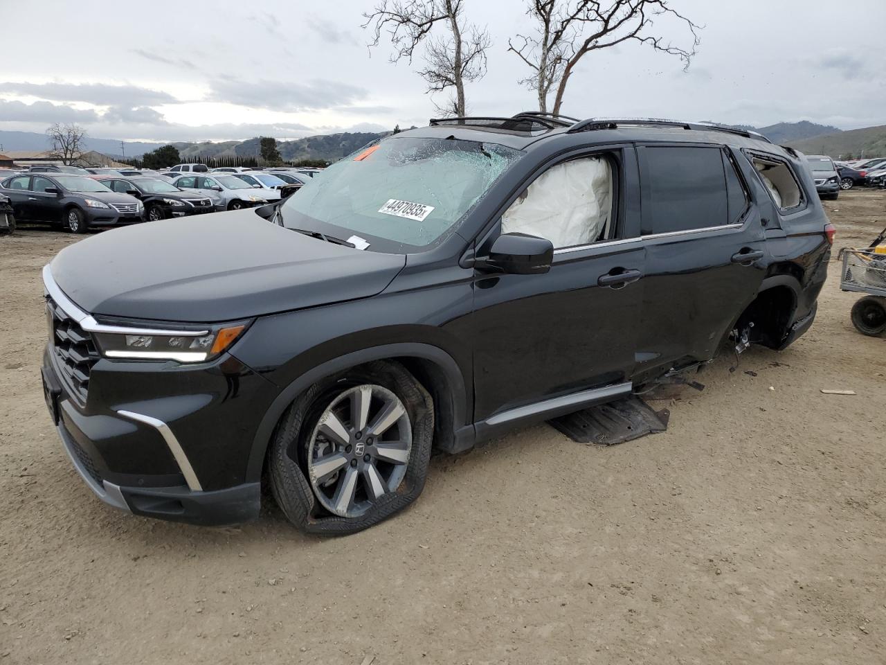 2024 HONDA PILOT TOURING VIN:5FNYG1H75RB036660