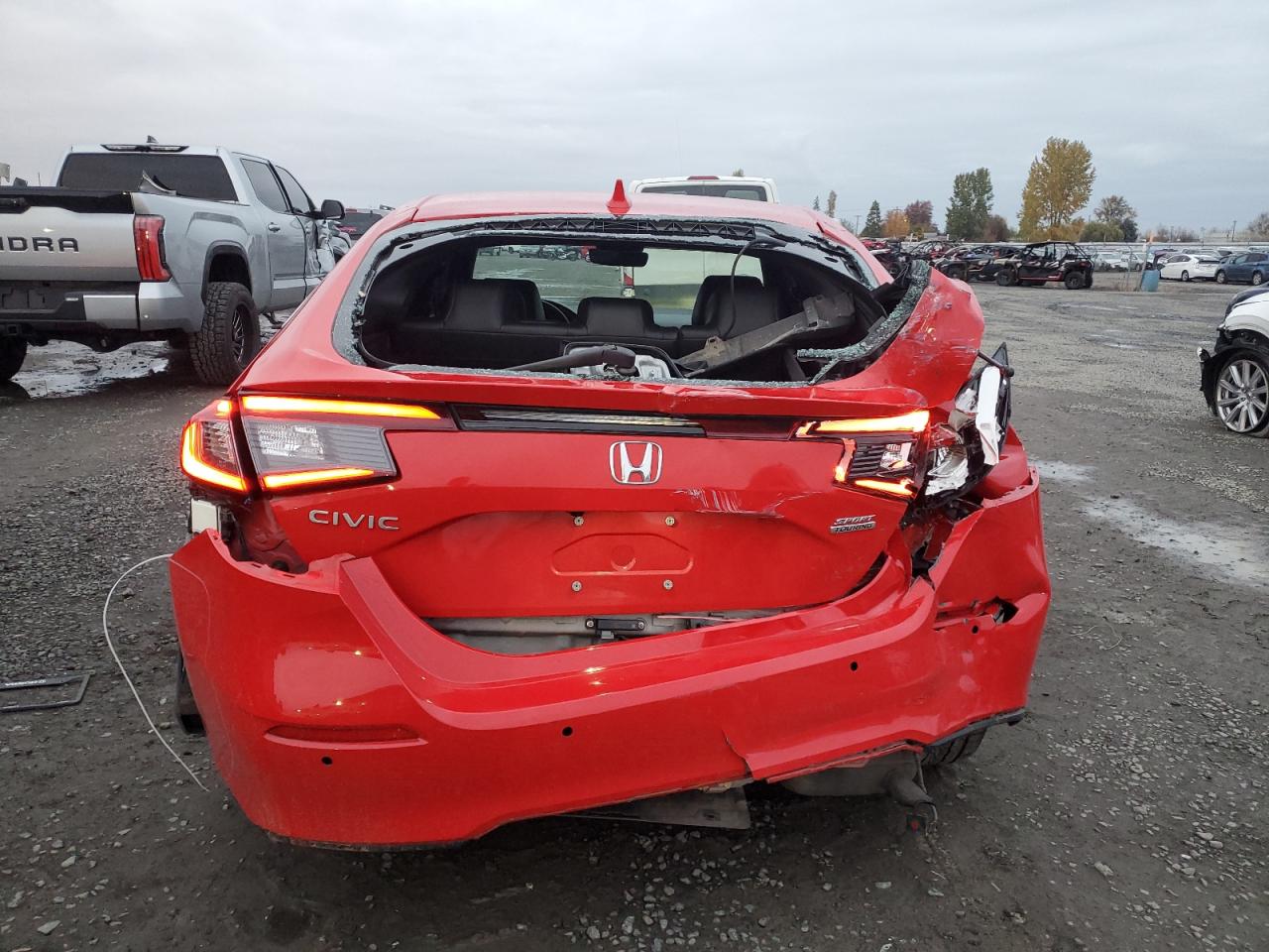 2022 HONDA CIVIC SPORT TOURING VIN:19XFL1H88NE016107