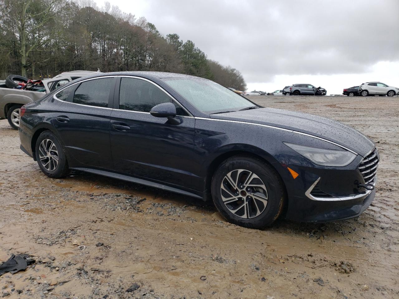 2022 HYUNDAI SONATA HYBRID VIN:KMHL24JJ3NA039572